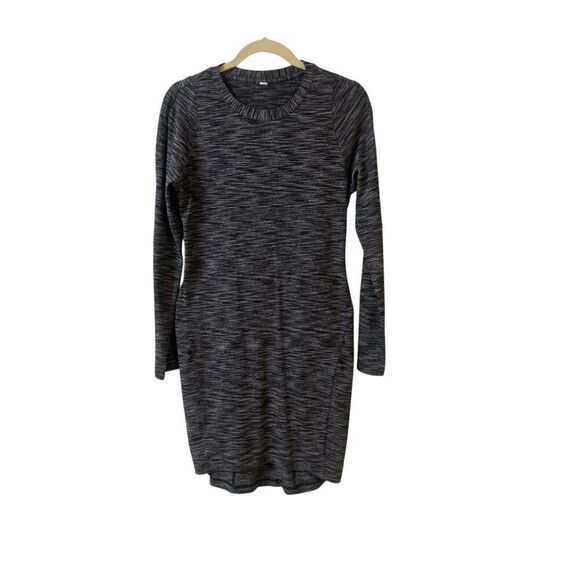 lululemon athletica Dresses & Skirts - Lululemon athletica Go Where To dress heathered gray sz 8
